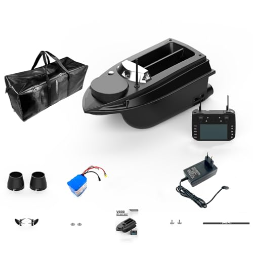 ExploTex V030 12V 2,4G Hochgeschwindigkeits-RC-Köderboot mit GPS-Ortung, Flexibler Köderausbringung Und Hoher Tragkraft, EIN Geschenk für Angelfreunde ExploTex V030 12V 2,4G Hochgeschwindigkeits-RC-Köderboot mit GPS-Ortung, Flexibler Köderausbringung Und Hoher Tragkraft, EIN Geschenk für Angelfreunde von ExploTex