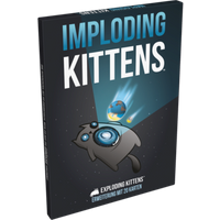 ASMODEE EXKD0013 Exploding Kittens Erweiterung - Imploding Kittens von Exploding Kittens