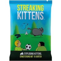 ASMODEE EXKD0015 Exploding Kittens® - Streaking Kittens (Erweiterung) von Exploding Kittens