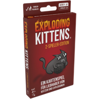 ASMODEE EXKD0021 Exploding Kittens 2-Spieler-Edition von Exploding Kittens