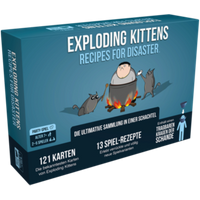 ASMODEE EXKD0022 Exploding Kittens Exploding Kittens Recipes for Disaster von Exploding Kittens