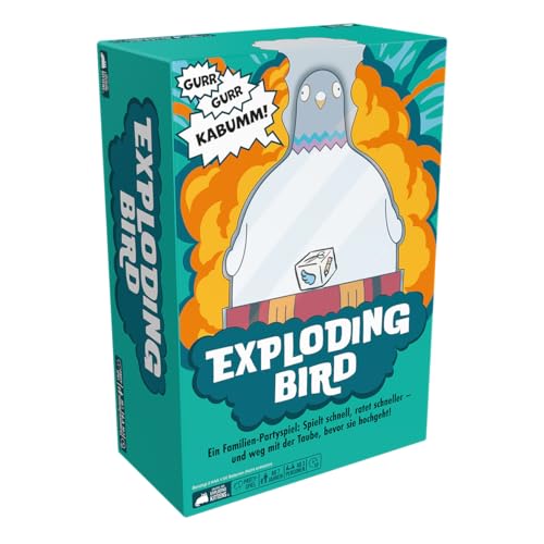 Exploding Kittens, Exploding Bird, Partyspiel, 3+ Spieler, ab 7+ Jahren, 10 Minuten, Deutsch Exploding Kittens, Exploding Bird, Partyspiel, 3+ Spieler, ab 7+ Jahren, 10 Minuten, Deutsch von Exploding Kittens