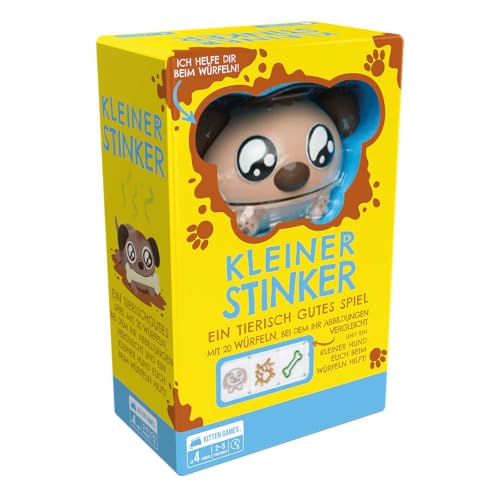 Exploding Kittens, Kleiner Stinker, Kinderspiel, 2-5 Spieler, ab 4+ Jahren, 5 Minuten, Deutsch Exploding Kittens, Kleiner Stinker, Kinderspiel, 2-5 Spieler, ab 4+ Jahren, 5 Minuten, Deutsch von Exploding Kittens