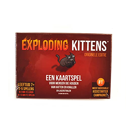 Exploding Kittens - Kartenspiel mit Katzen, Explosionen und Laserstrahlen - niederländisch - Für die ganze Familie von Exploding Kittens