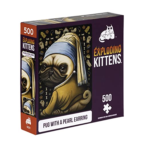 Exploding Kittens PPUG-500-6 Hund Puzzle, Multi von Exploding Kittens