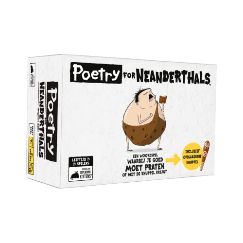 Exploding Kittens Poetry for Neandertals - Kartenspiel [DE] von Exploding Kittens