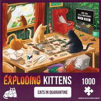 Exploding Kittens - Puzzle - Cats in Quarantine von Exploding Kittens