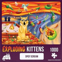 Exploding Kittens - Puzzle - Spicy Scream von Exploding Kittens