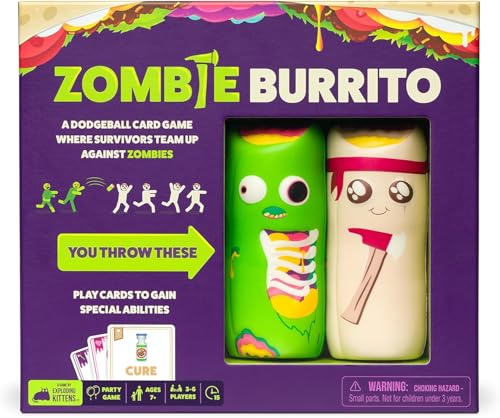 Exploding Kittens TTB-ZOMB-3 Zombie Burrito, Einheitsgröße von Exploding Kittens