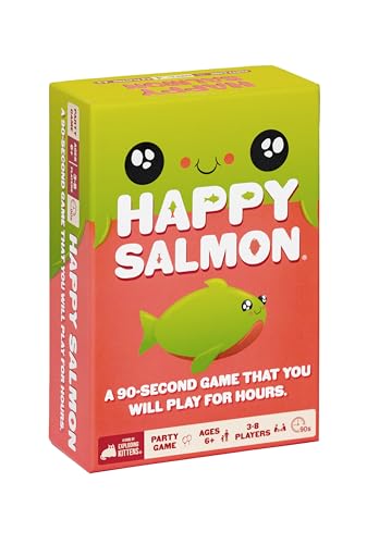 Exploding Kittens Happy Salmon by Exploding Kittens - Card Games for Adults Teens & Kids - Fun Family Games von Exploding Kittens