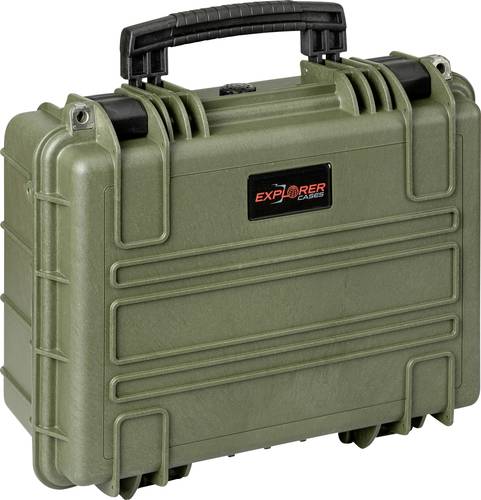 Explorer Cases Outdoor Koffer 3818HL.G green with pick & pluck foam (B x H x T) 38 x 27 x 18cm Olivg von Explorer Cases