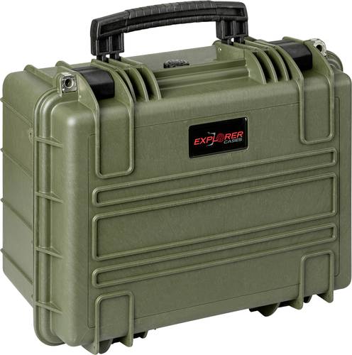 Explorer Cases Outdoor Koffer 3823HL.G E green empty (B x H x T) 38 x 27 x 23cm Olivgrün 3823HL.G E von Explorer Cases