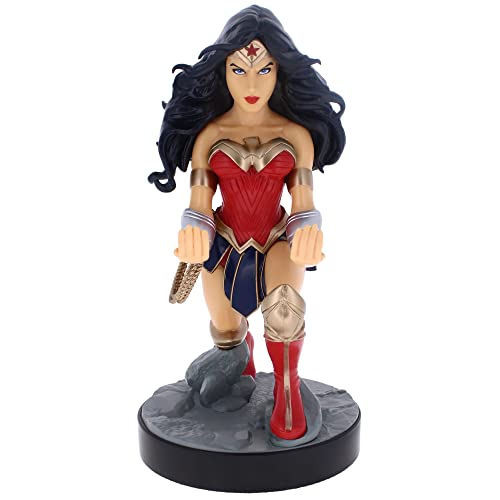 Exquisite Gaming CGCRDC400359 Cable Guy: Phone Holder-DC Comics Wonder Woman Controller-Halterung, Einfarbig, Mehrfarbig von Exquisite Gaming