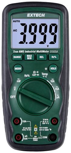 Extech EX505A Hand-Multimeter digital CAT IV 600V Anzeige (Counts): 6000 von Extech