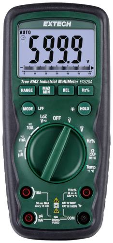 Extech EX520A Hand-Multimeter digital CAT IV 600V Anzeige (Counts): 6000 von Extech