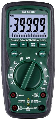 Extech EX530A Hand-Multimeter digital CAT IV 600V Anzeige (Counts): 50000 von Extech