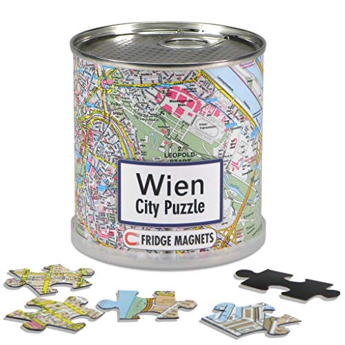 Extra Goods Wien City Puzzle Magnets 100 Teile, 26 x 35 cm von Extra Goods