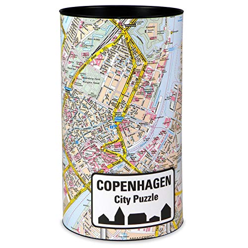 Extragoods City Puzzle Copenhagen Premium Puzzle Erwachsenenpuzzle Spiele Puzzle Städtepuzzle von Extragoods