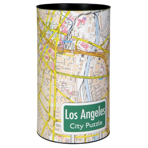 Extragoods City Puzzle - Los Angeles Premium Puzzle Erwachsenenpuzzle Spiele Puzzle Städtepuzzle von Extragoods