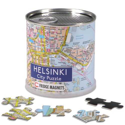 Extragoods City Puzzle Magnets - Helsinki von Extragoods