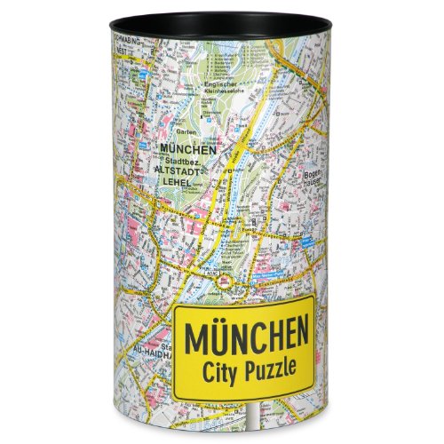 Extragoods City Puzzle München Premium Puzzle Erwachsenenpuzzle Spiele Puzzle Städtepuzzle von Extragoods