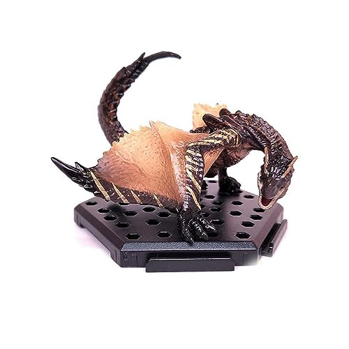 EyLuL 8cm Brute Tigrex Drachen mit Monster Jäger, Modell Dekoration, Anime Geschenke Spielzeug Modell Aktion PVC Figur Modell von EyLuL