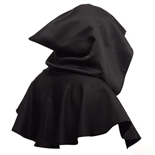 Erwachsene Halloween Kostüm Sense Reaper Hoodie Kapuzenkaper Cape Death Cosplay mittelalterliche Motorkleid. von Eyccier