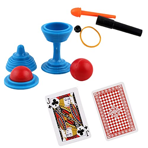 Eyccier Magic Show Requisiten Vase Party Show Trick Spielzeug Klassiker Vanishing Ball Magic Requisiten 1Set 1Set von Eyccier