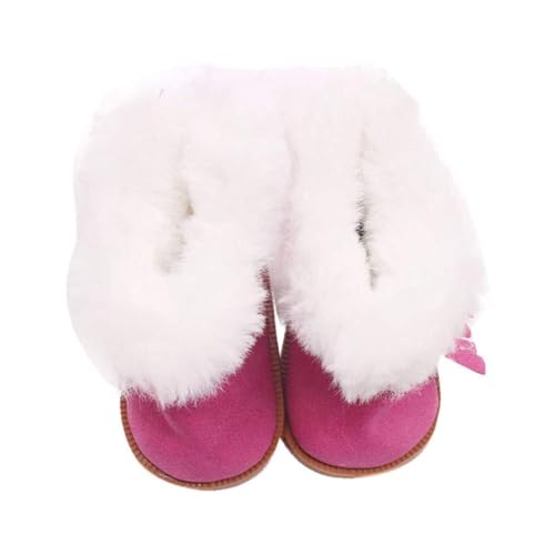 Eyccier Puppenwinterstiefel Fashion Winter Mini Simulationsschuhe 18 Zoll Dolls Dekor Schneestiefel Multi -Funktion Doll Dekor Accessoire Kinder tun Spielzeug. von Eyccier