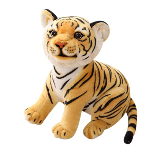 Eyccier Toy Realistic Tiger Plush Tier Plüsch Spielzeug Plüsch Tier Tiger Neujahr Geschenke für Kleinkinder. von Eyccier