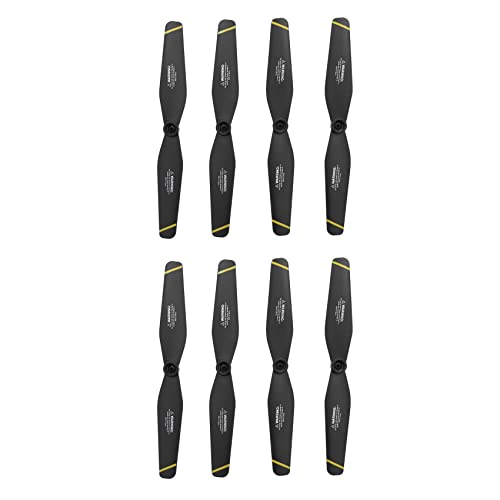 Eysaure 8 Stücke Flugzeug Propeller Fan Blade Set für Sg700 / Xs809 / Dm107S Faltbare Quadrotor Drohne von Eysaure