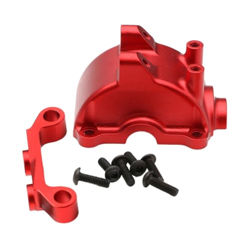 F Fityle 1/10 RC Auto Getriebe Abdeckung Ersetzen Teile Differential Fall mit Arm Montieren Auto, Rot von F Fityle