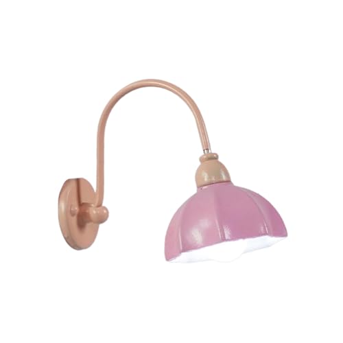 F Fityle 1/12 Puppenhaus Miniatur Wandleuchten LED Wandlampe Mini Spielzeug Puppenhaus Zubehör für Schlafzimmer Haus Wohnzimmer Mikrolandschaft, Rosa F Fityle 1/12 Puppenhaus Miniatur Wandleuchten LED Wandlampe Mini Spielzeug Puppenhaus Zubehör für Schlafzimmer Haus Wohnzimmer Mikrolandschaft, Rosa von F Fityle