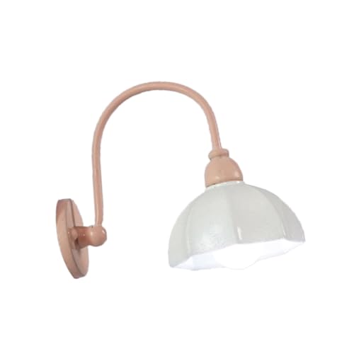 F Fityle 1/12 Puppenhaus Miniatur Wandleuchten LED Wandlampe Mini Spielzeug Puppenhaus Zubehör für Schlafzimmer Haus Wohnzimmer Mikrolandschaft, Weiß F Fityle 1/12 Puppenhaus Miniatur Wandleuchten LED Wandlampe Mini Spielzeug Puppenhaus Zubehör für Schlafzimmer Haus Wohnzimmer Mikrolandschaft, Weiß von F Fityle