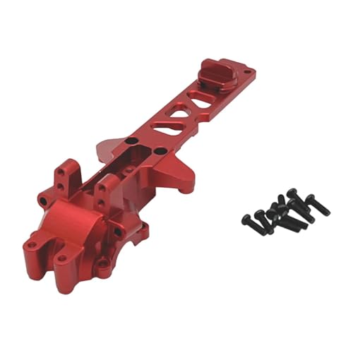 F Fityle 1/16 RC Auto Vorne Getriebe Abdeckung Aluminium Anti Kollision Ersetzen Upgrade Teil Differential Fall Abdeckung für M162 M163 DIY ACCS, ROT von F Fityle