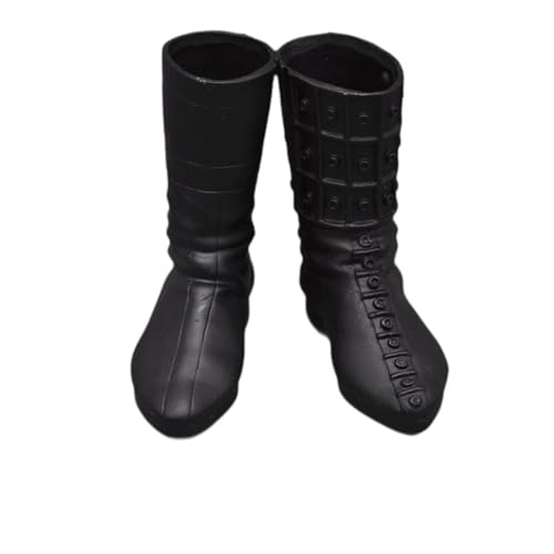 F Fityle 1/6 Actionfiguren Boots Stiefel hohe Stiefel Model Geschenke Szenen -Requisite -Zubehör Stylische Kostüm Lange Stiefel für 12 "männliche Actionfigur von F Fityle