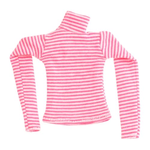 F Fityle 1/6 -Skala Girl Long Sleeve, Mini Doll Tops, weibliches Puppen -Sommer -Hemd für 12 -Zoll von F Fityle