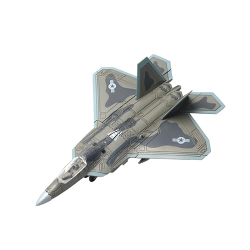 F Fityle 1/72 Fighter Model Kit Feinmotorik Simulation Luftfahrt Gedenken Flugzeug Ornament Flugzeug Bausteine ​​für Büro, F22 von F Fityle