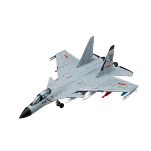 F Fityle 1/89 Modell Simulation Diecast Kampfjet Kinder Spielzeug Flugzeug für Geburtstag Geschenke Dekoration Junge Spielzeug Souvenirs Regal, Grau von F Fityle