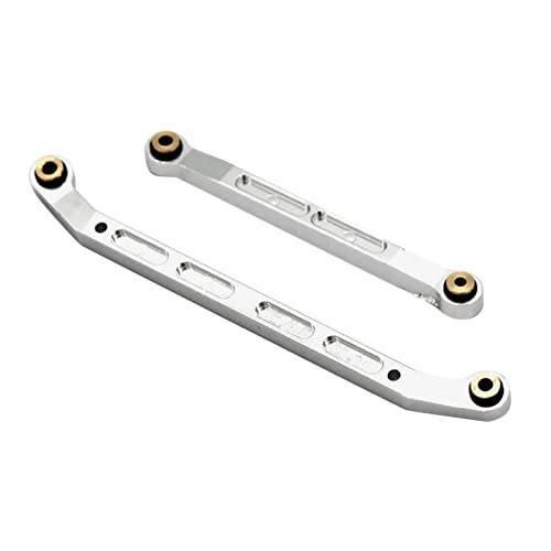 F Fityle 1 Satz Aluminiumlegierung 1:18 RC Lenkstange Spurstangen Hochspannglied, RC Crawler Auto Spurstange Kit für 1/18 Upgrades Crawler, Silber F Fityle 1 Satz Aluminiumlegierung 1:18 RC Lenkstange Spurstangen Hochspannglied, RC Crawler Auto Spurstange Kit für 1/18 Upgrades Crawler, Silber von F Fityle