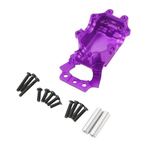 F Fityle 1:14 RC-Auto, Upgrade der vorderen Getriebeunterabdeckung, DIY-modifiziertes, Robustes Getriebegehäuse aus Metall für 14303 14301, DIY-Zubehör-LKW, Violett F Fityle 1:14 RC-Auto, Upgrade der vorderen Getriebeunterabdeckung, DIY-modifiziertes, Robustes Getriebegehäuse aus Metall für 14303 14301, DIY-Zubehör-LKW, Violett von F Fityle
