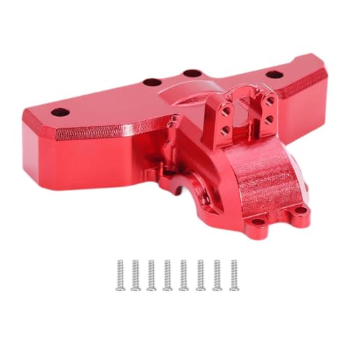 F Fityle 1:14 RC Auto unter Getriebe Abdeckungen Metall Hinten Oberen Ersatz Anti Kollision Differential Fall Abdeckung für 14209 14210 DIY ACCS, ROT von F Fityle