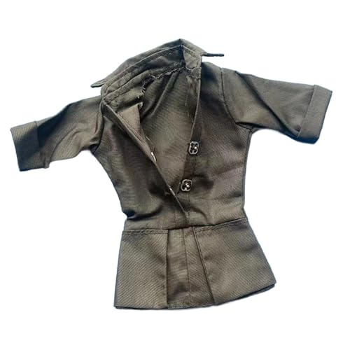 F Fityle 1:6 Miniatur Overall Kleidung, Handgemachte Puppe Kostüm, Fashionable Miniature Costume, Handgemachte Puppenkleidung für 12 Zoll Weibliche Soldaten Figuren Dress up von F Fityle