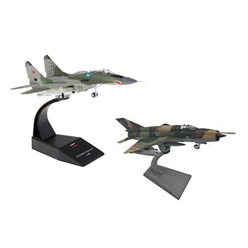 F Fityle 1:72 MIG-21 MIG-29 Militär Flugzeuge Kampfflugzeug Modell mit Ständer Kinder Geschenk von F Fityle