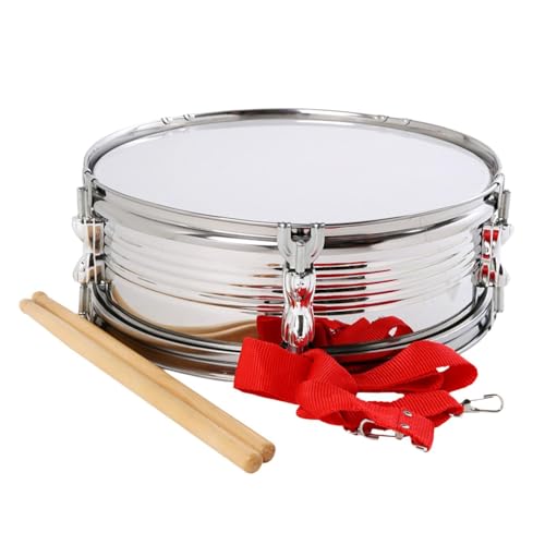 F Fityle 13-Zoll-Snare-Drum mit Drumsticks Rhythmus-Musikinstrument Schlaginstrument für den Party-Unterricht von Teenagern F Fityle 13-Zoll-Snare-Drum mit Drumsticks Rhythmus-Musikinstrument Schlaginstrument für den Party-Unterricht von Teenagern von F Fityle