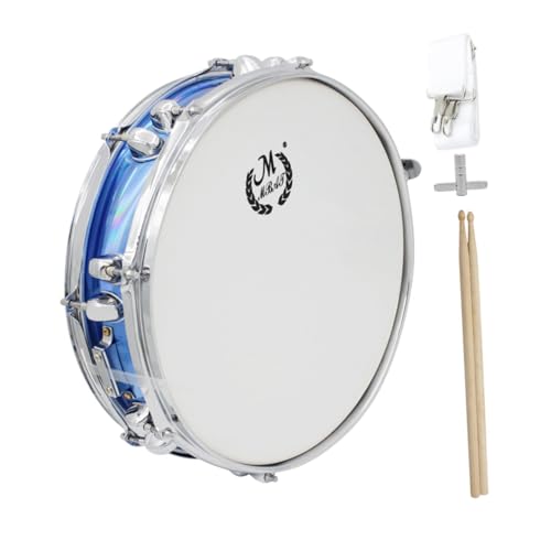 F Fityle 14'' Snare Drum Musiktrommel Marschtrommel Marching School Band Snare Drum für Geburtstagsgeschenk, Klassenunterricht, Besonderen Tag für Erwachsene von F Fityle