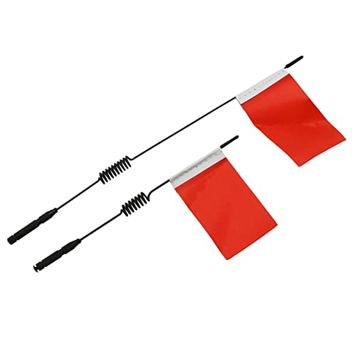 F Fityle 2 Stück RC Dekorationsantenne RC Auto Metallantenne mit Flagge Fernbedienung Modellfahrzeug Zubehör Langlebiges Metall Tuch für Geländefahrzeuge, ROT F Fityle 2 Stück RC Dekorationsantenne RC Auto Metallantenne mit Flagge Fernbedienung Modellfahrzeug Zubehör Langlebiges Metall Tuch für Geländefahrzeuge, ROT von F Fityle