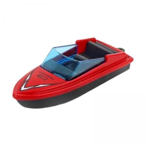 F Fityle 2X Motorboot Modellspielzeug, Mikro Landschaftsdekoration, Lernspielzeug für Kinder, Simulations Schnellboot Aus Legierung für Geschenke für Jungen Un von F Fityle