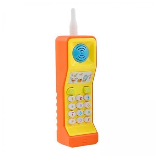 F Fityle 2X Musikspielzeug Lernspielzeug Handy Singen Kleinkind Nummer Babyspielzeug Telefon von F Fityle