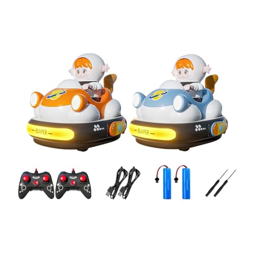 F Fityle 2X RC Speed Autos Kinder RC Cartoon Autos Robuste Jungen Race Auto Spielzeug für Kinder Erwachsene Weihnachten Valentinstag von F Fityle